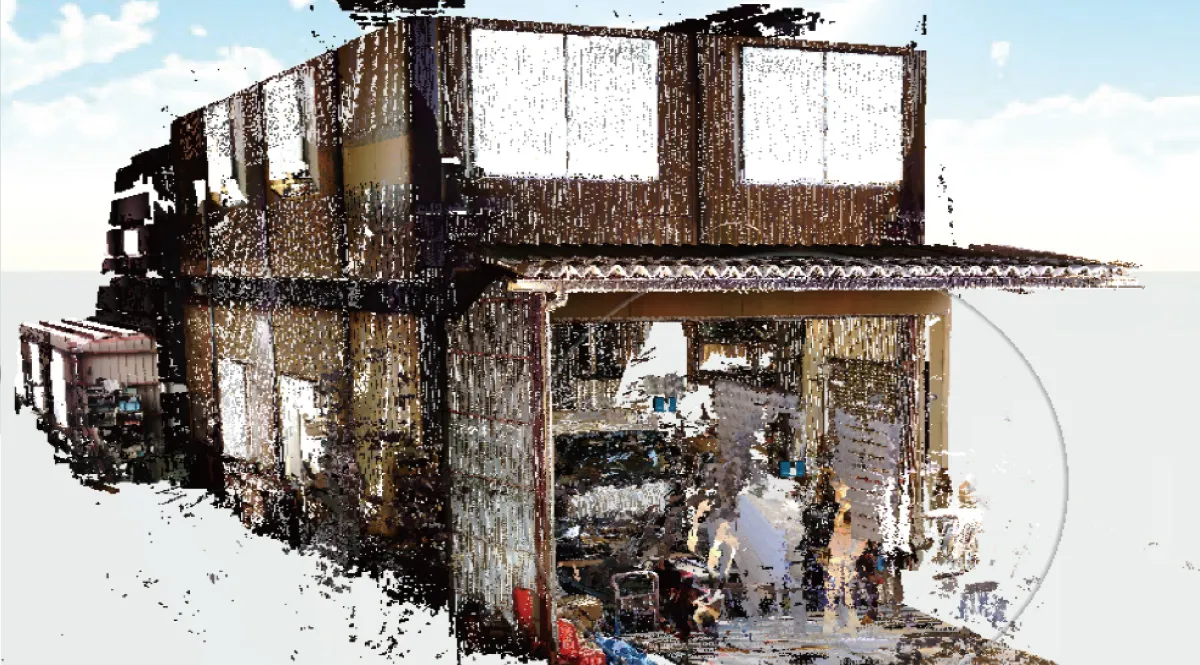 ３Dレーザースキャナー